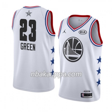 Golden State Warriors Draymond Green 23 2019 Kaikki tähti Jordan Brand Valkoinen Pelipaidat Swingman - Miesten